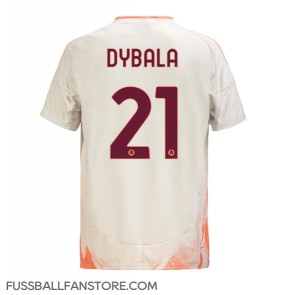 AS Roma Paulo Dybala #21 Replik Auswärtstrikot 2024-25 Kurzarm